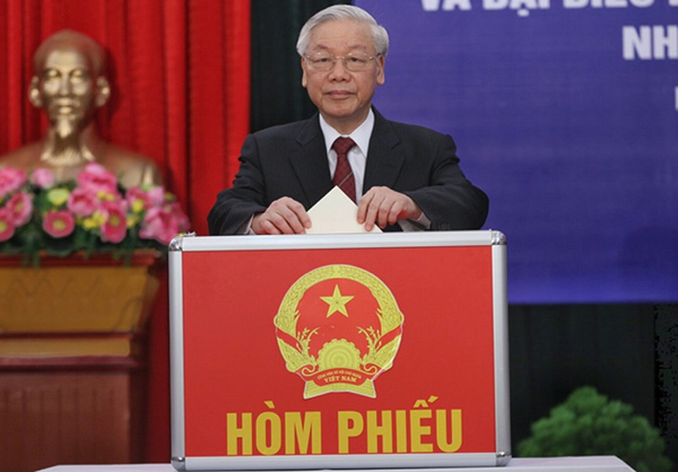 tổng bí thư bỏ phiếu tổng bí thư bỏ phiếu