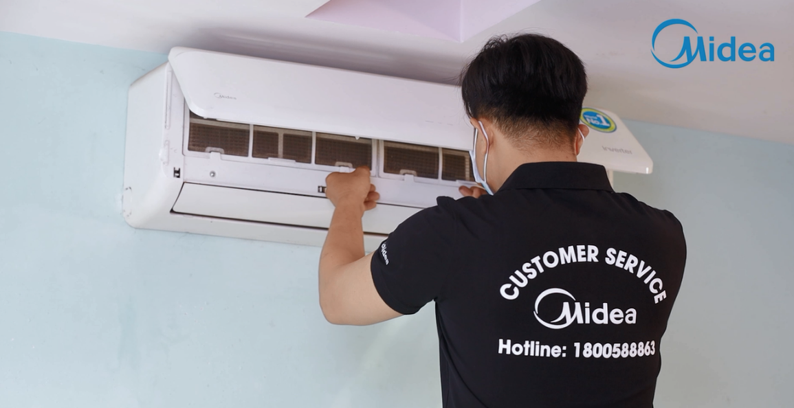 Midea tặng 1.000 suất vệ sinh điều hòa miễn phí - 2 Midea tặng 1.000 suất vệ sinh điều hòa miễn phí - 2
