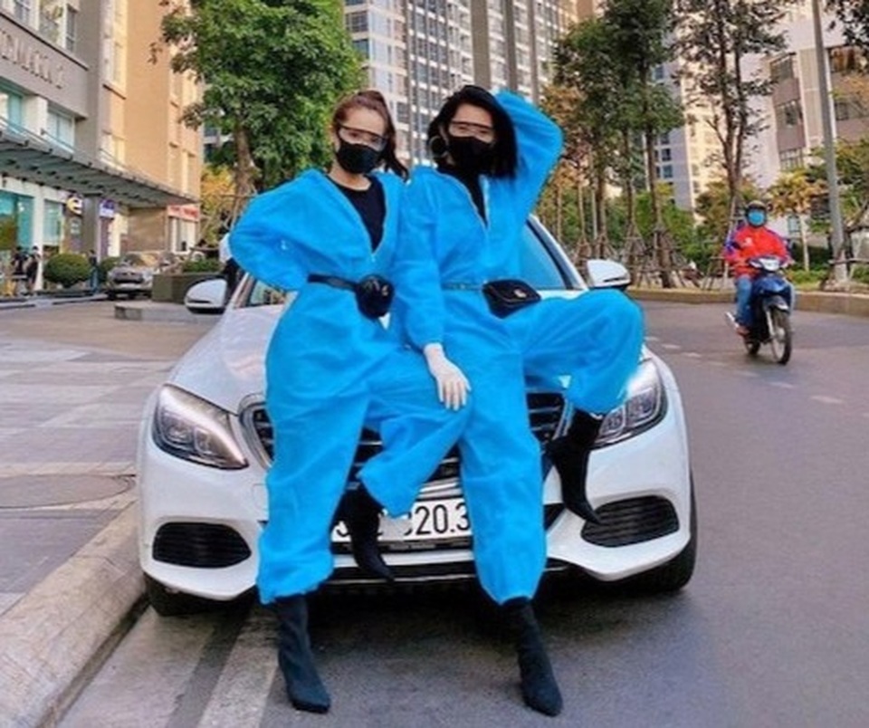 Sao Việt nổi bật với trang phục bảo hộ - 5 Sao Việt nổi bật với trang phục bảo hộ - 5