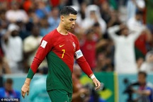 Phản ứng vô cùng đáng trách của C.Ronaldo khi Bồ Đào Nha chiến thắng