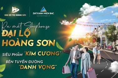 Khu đô thị Hoàng Sơn sắp ra mắt shophouse trên đại lộ "vàng"