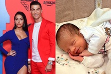 Bạn gái Ronaldo hé lộ ảnh con gái mới sinh