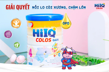HiIQ COLOS GAIN 4 - Giải pháp dinh dưỡng hỗ trợ trẻ phát triển toàn diện