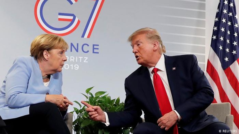 Bà Merkel từ chối lời mời của ông Trump dự hội nghị G7 ở Mỹ - 1 Bà Merkel từ chối lời mời của ông Trump dự hội nghị G7 ở Mỹ - 1