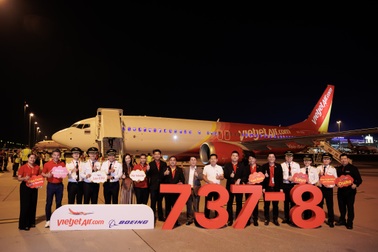 Vietjet nhận tàu bay Boeing đầu tiên, đánh dấu bước ngoặt chiến lược tại Thái Lan