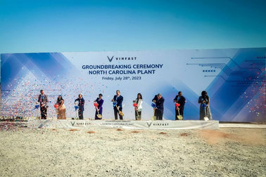 Chủ tịch VinFast: Nhà máy tại Bắc Carolina là dấu mốc trong kế hoạch tiến ra thế giới