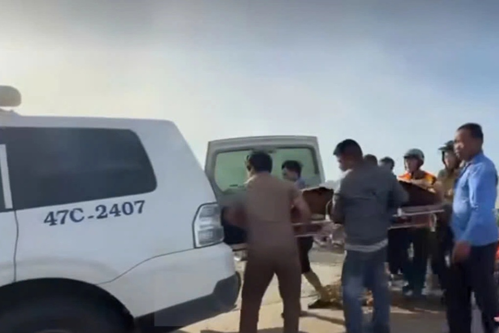 Hai mẹ con tử vong trên đường đến rẫy hái cà phê - 1 Hai mẹ con tử vong trên đường đến rẫy hái cà phê - 1