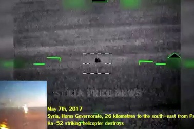 Nga công bố hình ảnh Vikhr1 xé nát xe tăng khủng bố