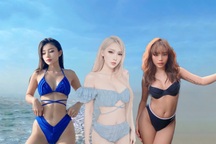 Dàn nữ chính "Người ấy là ai" đọ vẻ nóng bỏng với bikini