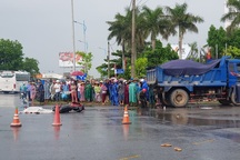 Cô gái trẻ tử vong sau cú va chạm với xe ben