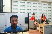 Hùng Dũng, Tuấn Tài chia sẻ cảm xúc trong buổi giao lưu với độc giả Dân trí