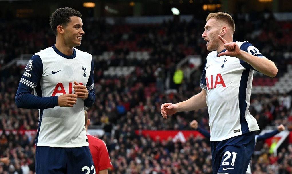 Fernandes bị đuổi, Man Utd thảm bại trước Tottenham - 2 Fernandes bị đuổi, Man Utd thảm bại trước Tottenham - 2