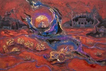 52 tác phẩm sơn mài tôn vinh di sản, phong cảnh Việt Nam của Chu Nhật Quang