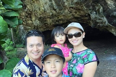 Minh Chánh đưa vợ con đi khám phá đảo thiên đường Kauai