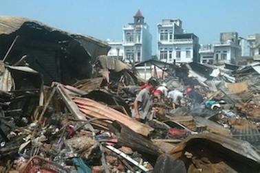 Bộ Công An vào cuộc trong vụ cháy chợ Hải Hà