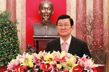 Chủ tịch nước Trương Tấn Sang chúc Tết Nhâm Thìn