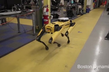 Robot SpotMini biểu diễn khả năng tự hành đáng kinh ngạc