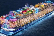 Du thuyền chở khách ngày càng khổng lồ khiến tàu Titanic như tàu đánh cá