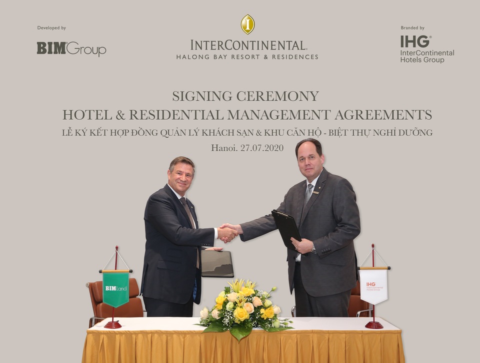 BIM Group bắt tay IHG phát triển dự án nghỉ dưỡng ven biển cao cấp ở Hạ Long - 1 BIM Group bắt tay IHG phát triển dự án nghỉ dưỡng ven biển cao cấp ở Hạ Long - 1