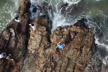 Ngất ngây vẻ đẹp miền Trung nhìn từ trên cao