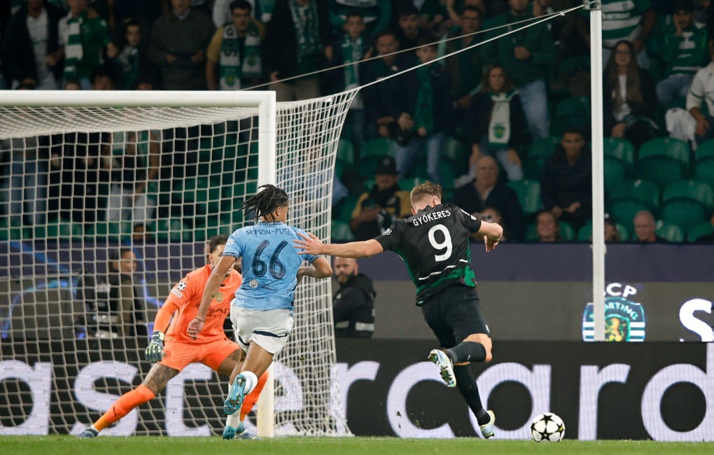 Haaland đá hỏng phạt đền, Man City thảm bại trên sân Sporting Lisbon - 2