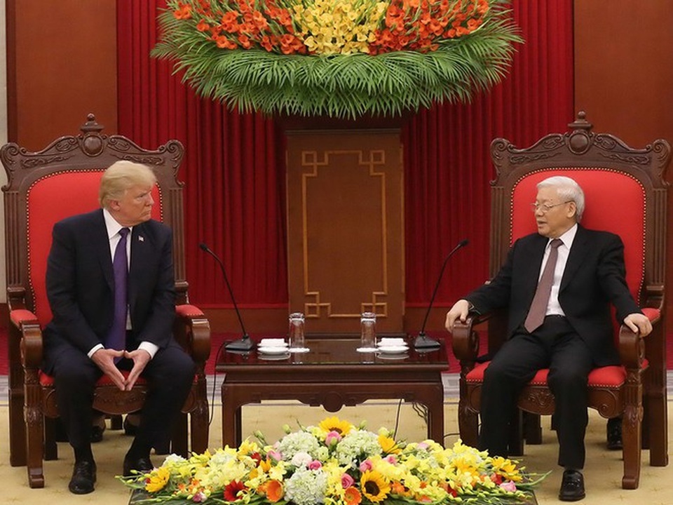 Chủ tịch nước Nguyễn Phú Trọng, Tổng thống Donald Trump trao đổi thư - 1 Chủ tịch nước Nguyễn Phú Trọng, Tổng thống Donald Trump trao đổi thư - 1