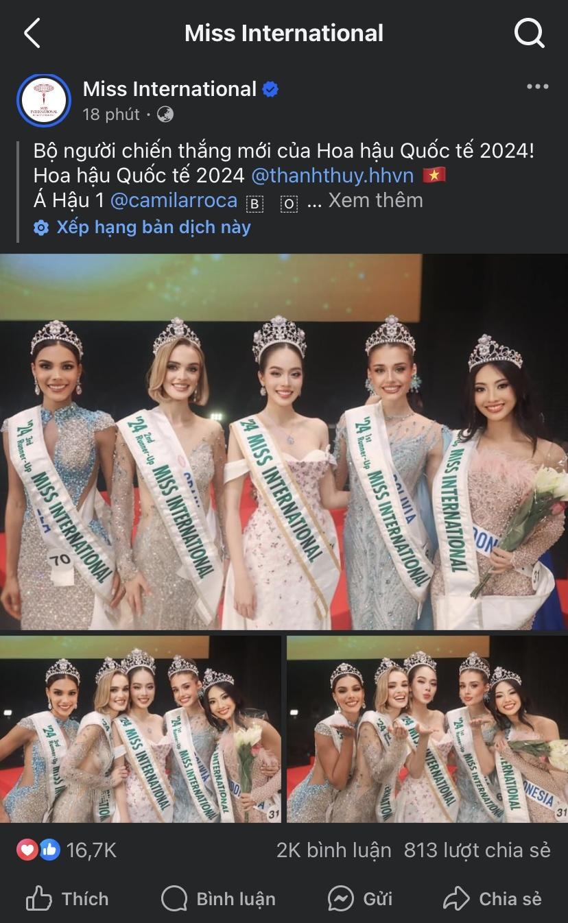 Thanh Thuy a reçu de nombreux vœux de la part d'internautes et de célébrités vietnamiennes - 2 Thanh Thủy nhận mưa lời chúc của cư dân mạng và các sao Việt - 2