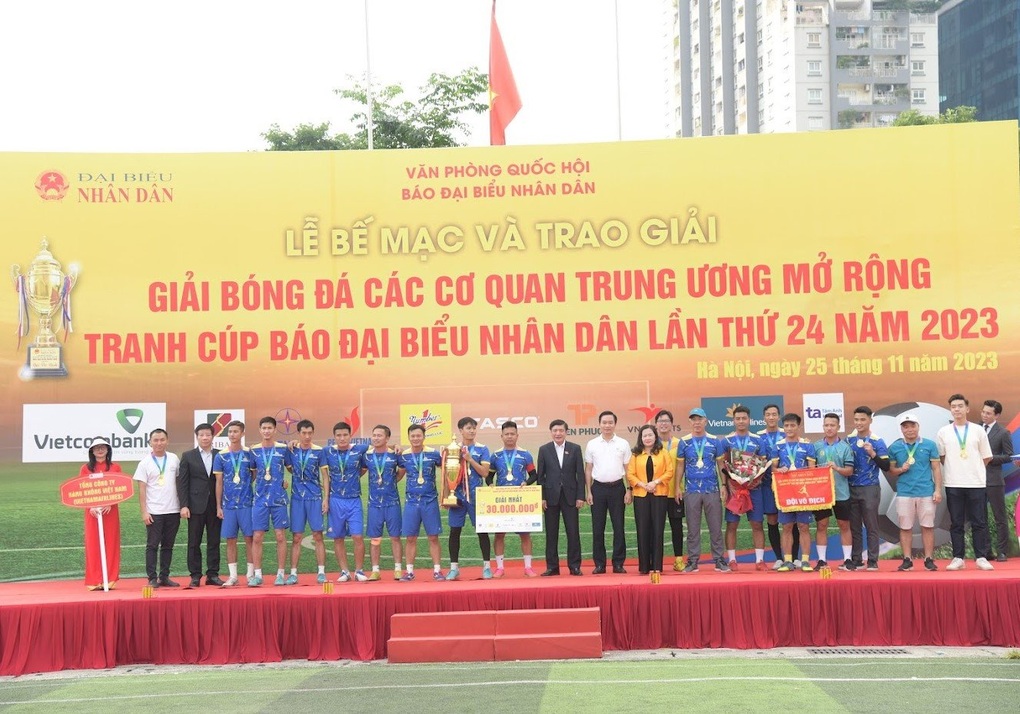Xác định nhà vô địch giải bóng đá Các cơ quan Trung ương mở rộng 2023 - 2 Xác định nhà vô địch giải bóng đá Các cơ quan Trung ương mở rộng 2023 - 2
