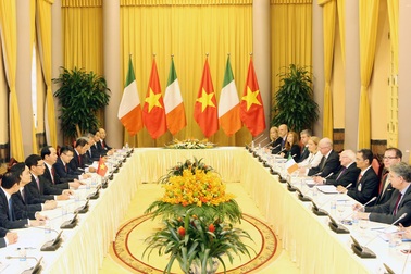 Việt Nam - Ireland ký kết các văn kiện hợp tác nhiều lĩnh vực