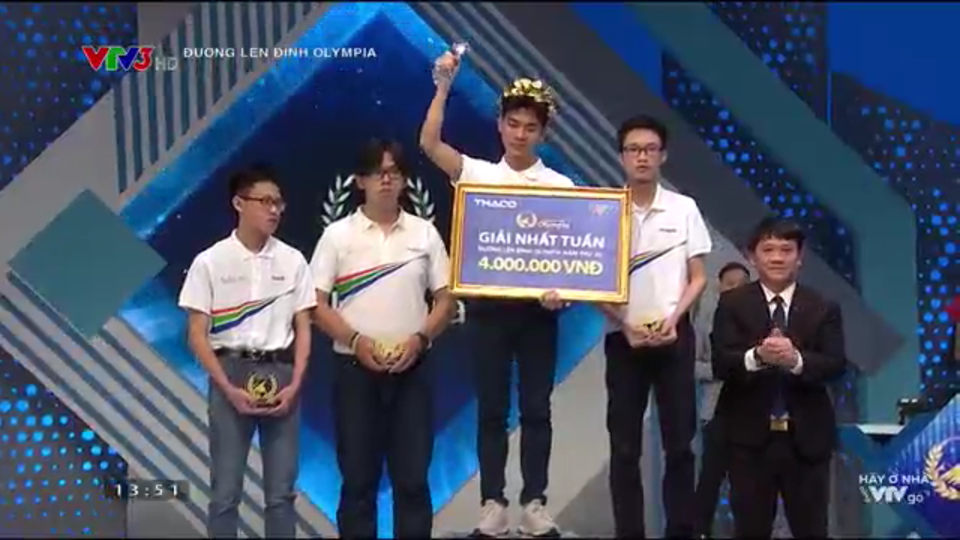 4 thí sinh liên tục đảo thế cờ trong cuộc thi Olympia tuần này - 5 4 thí sinh liên tục đảo thế cờ trong cuộc thi Olympia tuần này - 5