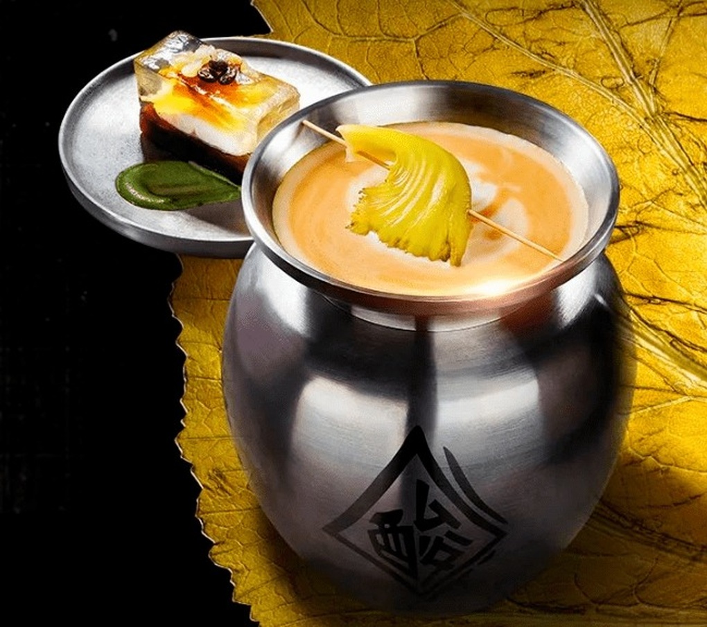 Bịt mũi uống món cà phê trứng thối gây  Bịt mũi uống món cà phê trứng thối gây