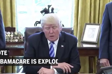 Ông Trump phát biểu từ Nhà Trắng sau khi Trumpcare bị rút