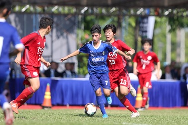 12 đội bóng tham dự giải bóng đá thiếu niên quốc tế U13 Việt Nam - Nhật Bản