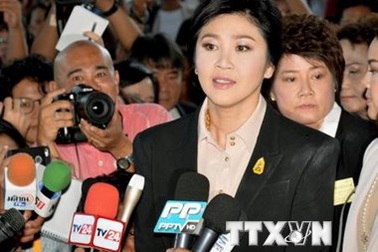 Thái Lan: Bà Yingluck trình diện trước Tòa do vụ kiện trợ giá gạo