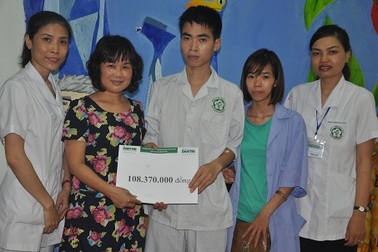 Hơn 108 triệu đồng đến với em Hiền bị bệnh tim