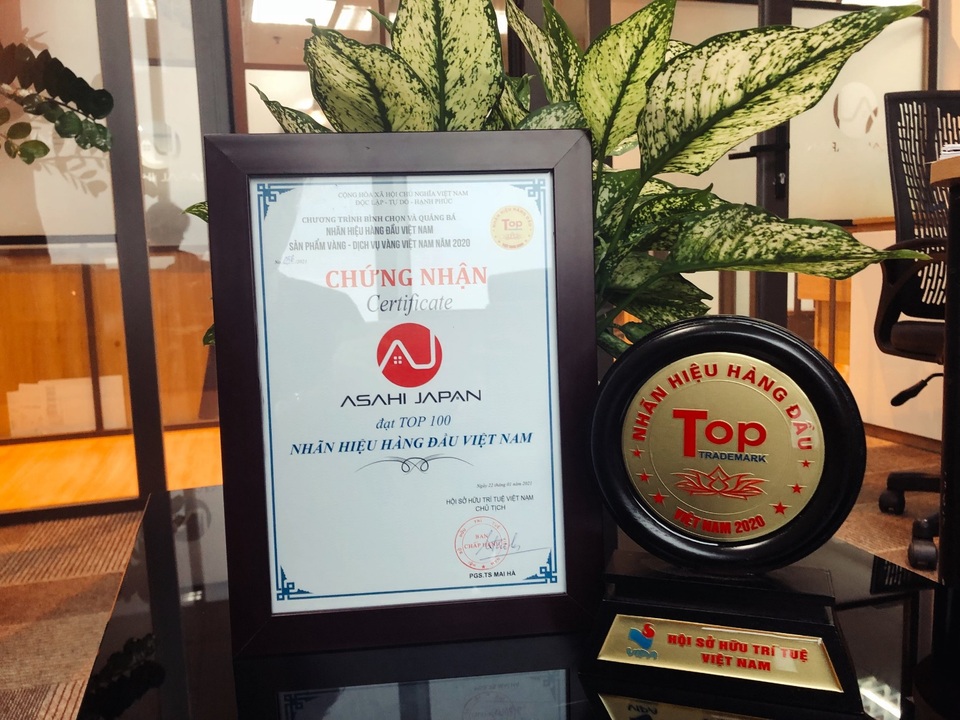 Asahi Japan được vinh danh Nhãn hiệu hàng đầu Việt Nam 2021 - 3 Asahi Japan được vinh danh Nhãn hiệu hàng đầu Việt Nam 2021 - 3