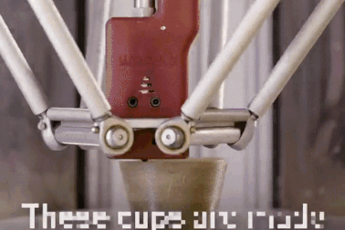 Máy nước ép không phát thải: Vỏ cam được tái chế trực tiếp thành cốc uống nước cam