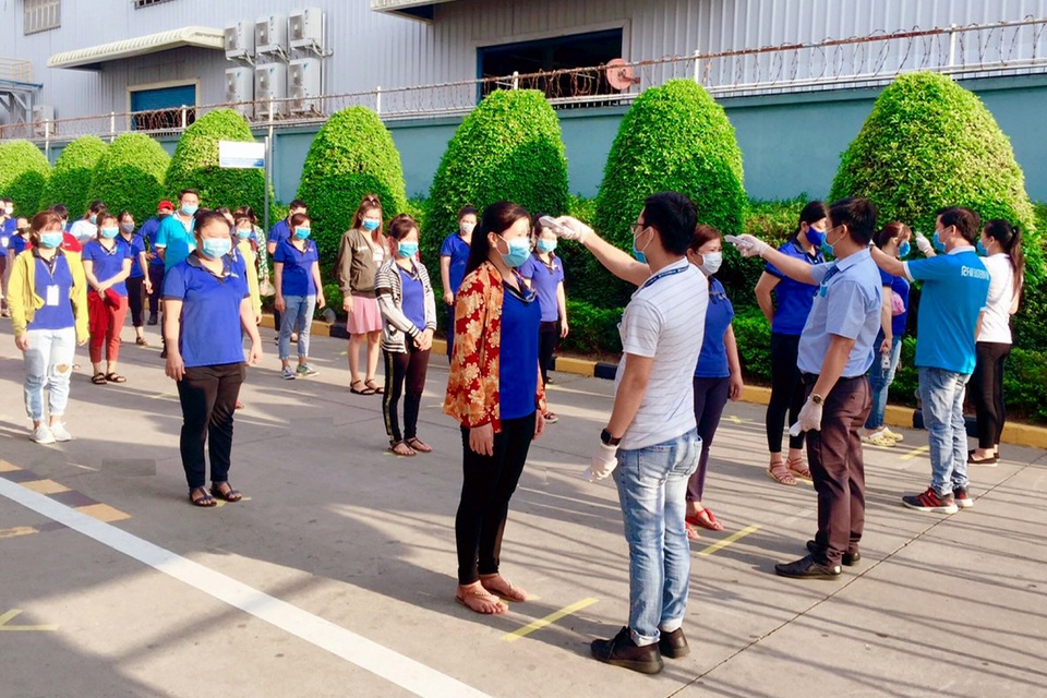 Lên kịch bản phòng, chống dịch Covid-19 cho 1,3 triệu lao động - 1 Lên kịch bản phòng, chống dịch Covid-19 cho 1,3 triệu lao động - 1