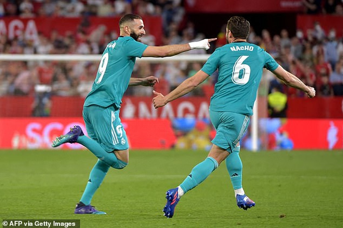 Ngược dòng hạ Sevilla, Real Madrid hơn Barcelona đến 15 điểm - 7 Ngược dòng hạ Sevilla, Real Madrid hơn Barcelona đến 15 điểm - 7