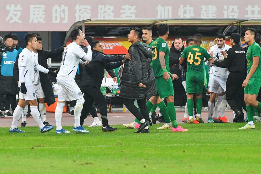 Bóng đá Trung Quốc tuyên bố xử nghiêm vụ đánh nhau tại AFC Champions League - 1