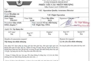 Cục Hàng không nói gì về thông tin cấp “phiếu nhân nhượng” sai quy định?