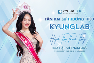 Hoa hậu Việt Nam 2022 Huỳnh Thị Thanh Thủy là đại sứ thương hiệu KyungLab