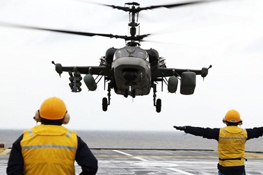 Trực thăng Ka-52K của Nga bắt đầu tham chiến tại Syria