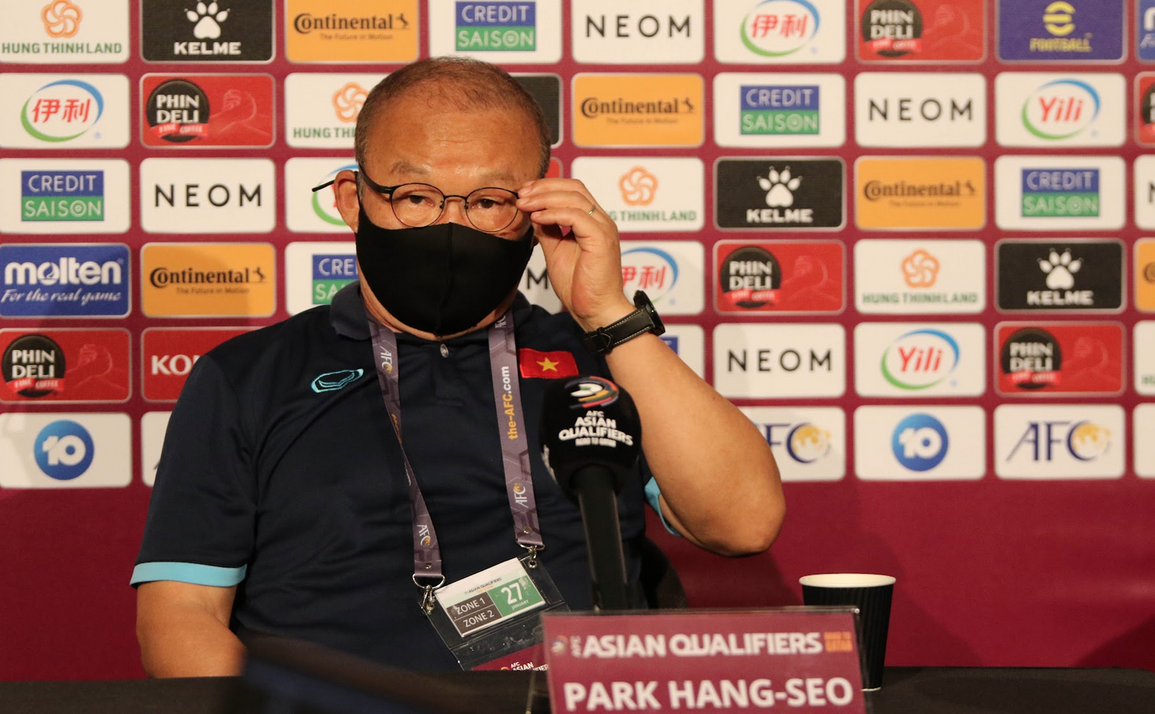 HLV Park Hang Seo: Trận thua nặng, nhưng toàn đội đã nỗ lực hết sức - 1 HLV Park Hang Seo: Trận thua nặng, nhưng toàn đội đã nỗ lực hết sức - 1