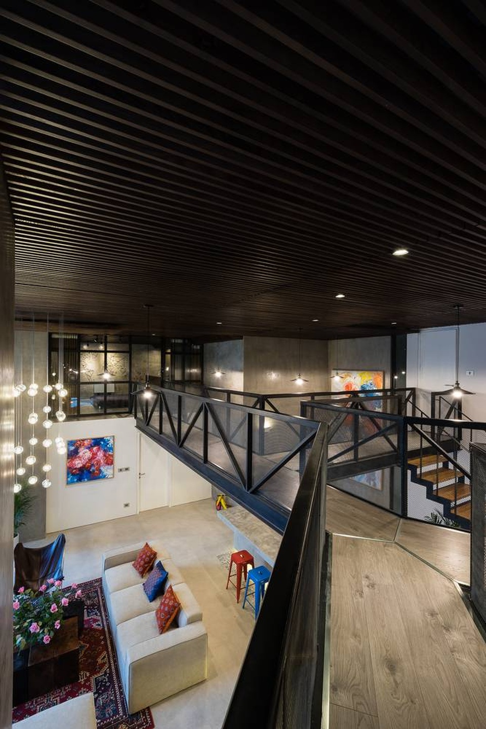 Chung cư rộng 350m2 như trung tâm giải trí thu nhỏ của gia đình ở Hà Nội - 10