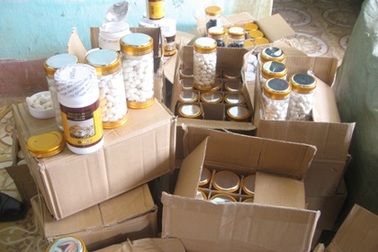 Triệt phá đường dây nhập lậu thực phẩm chức năng 