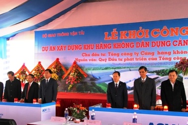 Gần 600 tỉ đồng xây dựng cảng hàng không