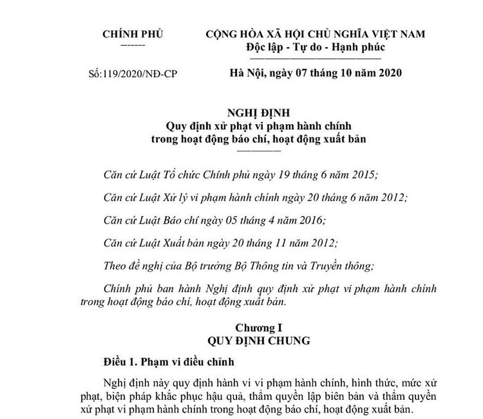 Quy định mới về xử phạt hành chính trong hoạt động phát thanh, truyền hình - 1 Quy định mới về xử phạt hành chính trong hoạt động phát thanh, truyền hình - 1