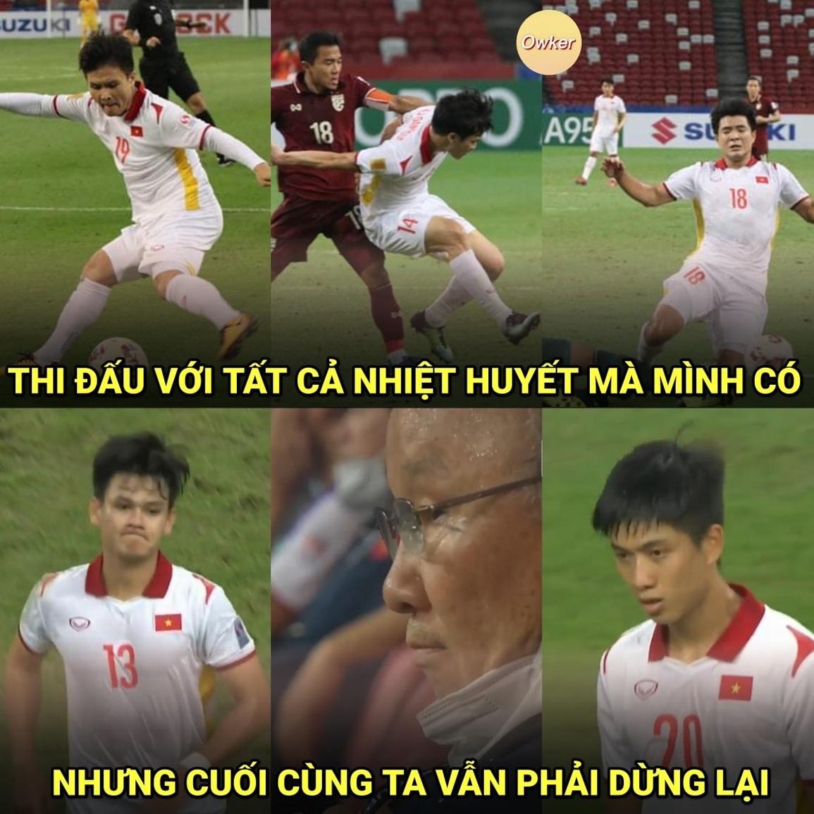 Dù cố gắng hết sức, đội tuyển Việt Nam vẫn phải chia tay giải đấu (Ảnh: Fandom Owker). Dù cố gắng hết sức, đội tuyển Việt Nam vẫn phải chia tay giải đấu (Ảnh: Fandom Owker).