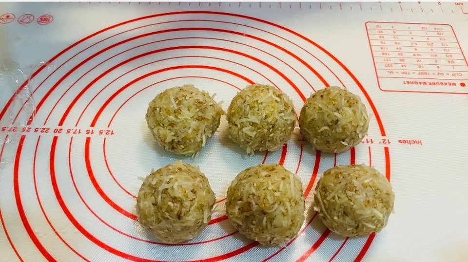 Cách làm bánh bao quả đào tiên bày mâm chay Tết Nguyên tiêu - 5 Cách làm bánh bao quả đào tiên bày mâm chay Tết Nguyên tiêu - 5